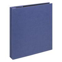 Buchschraubenalbum Kunstleder Dunkelblau 32 x 30, 30 s.B.