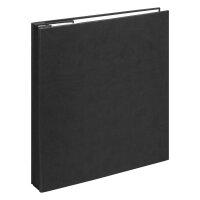 Buchschraubenalbum Kunstleder Schwarz 32 x 30, 30 c.B.