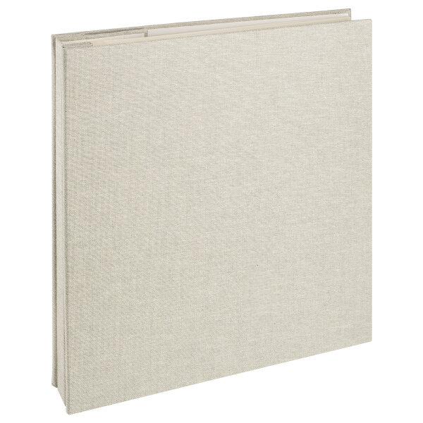 Buchschraubenalbum Buchleinen Grau mel. 32 x 30, 20 c.B.