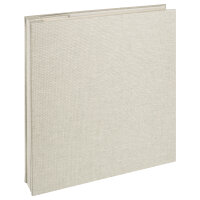 Buchschraubenalbum Buchleinen Grau mel. 32 x 30, 20 c.B.