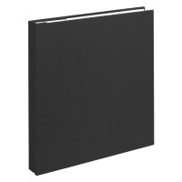 Buchschraubenalbum Buchleinen Schwarz 32 x 30, 30 c.B.