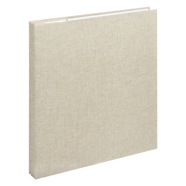 Buchschraubenalbum Buchleinen Grau mel. 32 x 30, 30 c.B.