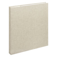Buchschraubenalbum Buchleinen Grau mel. 32 x 30, 30 c.B.