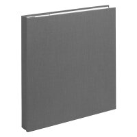 Buchschraubenalbum Buchleinen Antrazith 32 x 30, 30 c.B.