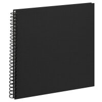 Spiralalbum Buchleinen Schwarz 33 x 35, 25 c.B.