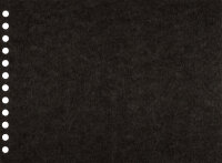 Spiralalbum Strukturpapier Schwarz 17 x 23, 20 c.B.
