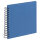 Spiralalbum Strukturpapier Blau 19 x 19, 25 c.B.