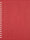 Spiralalbum Strukturpapier Rot 25 x 19, 20 c.B.