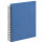 Spiralalbum Strukturpapier Blau 25 x 19, 25 c.B.