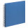 Spiralalbum Strukturpapier Blau 26 x 26, 25 s.B.