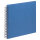 Spiralalbum Strukturpapier Blau 26 x 26, 20 c.B.