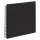 Spiralalbum Strukturpapier Schwarz 30 x 30, 25 s.B.
