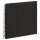 Spiralalbum Strukturpapier Schwarz 33 x 35, 25 s.B.