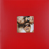 Designalbum Fun rot, 30X30 cm, mit Ausschnitt