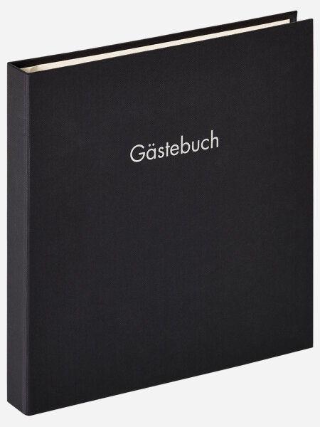 Gästebuch Fun, schwarz, 26x25 cm