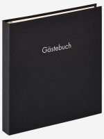 Gästebuch Fun, schwarz, 26x25 cm