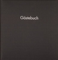 Gästebuch Fun, schwarz, 26x25 cm