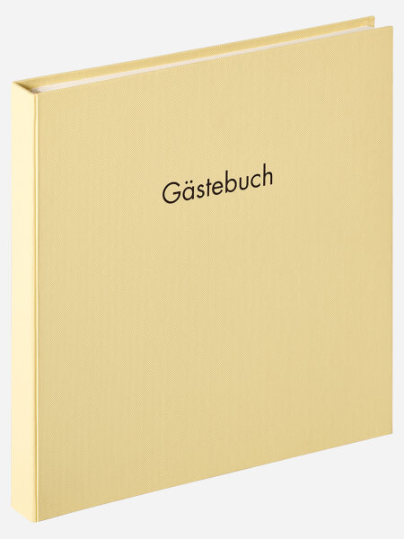 Gästebuch Fun, creme, 26x25 cm