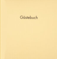Gästebuch Fun, creme, 26x25 cm
