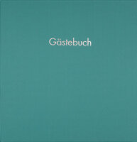 Gästebuch Fun, petrolgrün, 26x25 cm