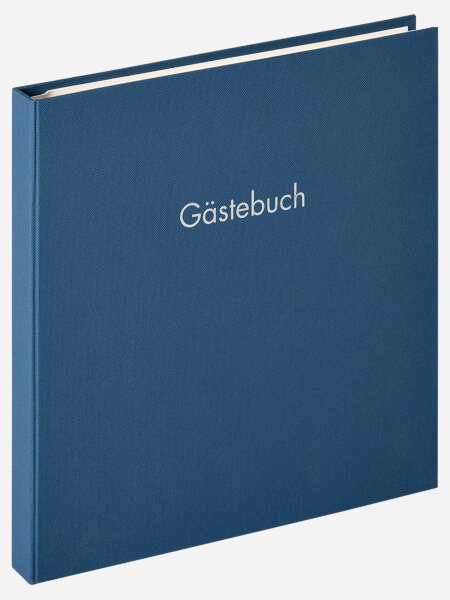 Gästebuch Fun, blau, 26x25 cm