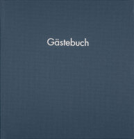 Gästebuch Fun, blau, 26x25 cm
