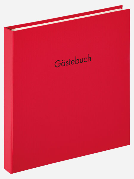 Gästebuch Fun, rot, 26x25 cm