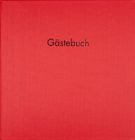 Gästebuch Fun, rot, 26x25 cm