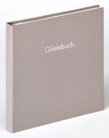 Gästebuch Fun, grau, 26x25 cm