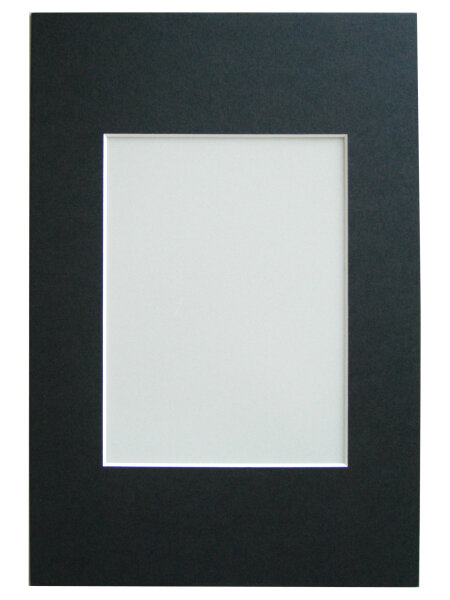 Galerie Passep. 30x40 SCHWARZ, A20x30 cm