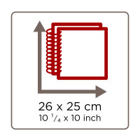Spiralalbum Fun Wedding Selection, chamois weiss, 26X25 cm