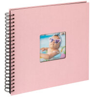Spiralalbum Fun Baby Selection, rosa, 30X30 cm