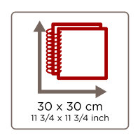 Spiralalbum Fun Wedding Selection, chamois weiss, 30X30 cm