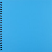 Spiralalbum Fun oceanblau, 30X30 cm, ohne Ausschnitt
