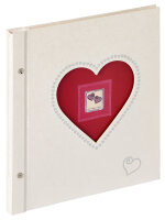 Buchschraubenalbum Sinfonia Wedding Forever, weiss, 30X33 cm