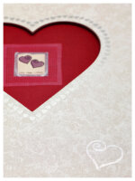 Buchschraubenalbum Sinfonia Wedding Forever, weiss, 30X33 cm