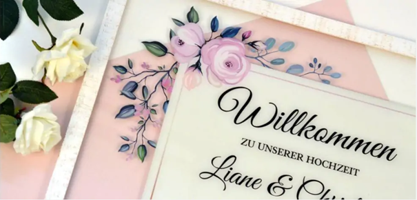 Hochzeit Willkommen